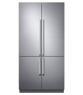 42" 4-Door Built-In French Door Refrigerator SteelCool, Panel Ready