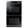 30" Double Wall Oven Steam, Contemporary, Graphite