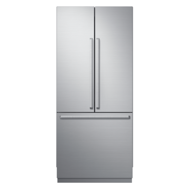 36" 3-Door Built-In French Door Refrigerator SteelCool, Panel Ready