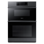 30" Microwave Combination Wall Oven Steam, Contemporary, Graphite