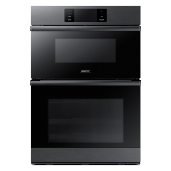 30" Microwave Combination Wall Oven Steam, Contemporary, Graphite