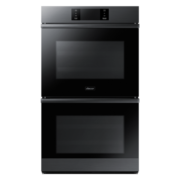 30" Double Wall Oven Steam, Contemporary, Graphite