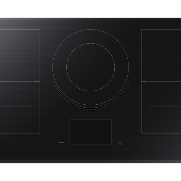 36" Induction Cooktop 5 Elements, LCD, Frameless, 3-Side Bevel