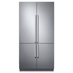 42" 4-Door Built-In French Door Refrigerator SteelCool, Panel Ready