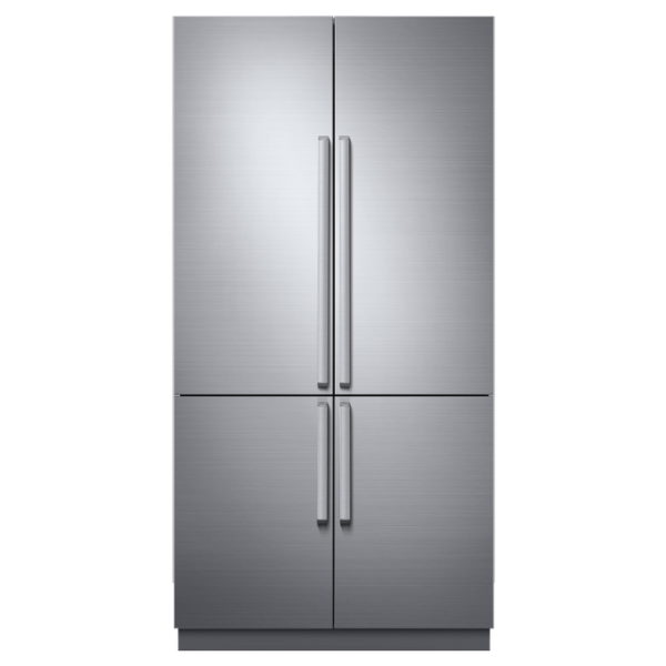 42" 4-Door Built-In French Door Refrigerator SteelCool, Panel Ready